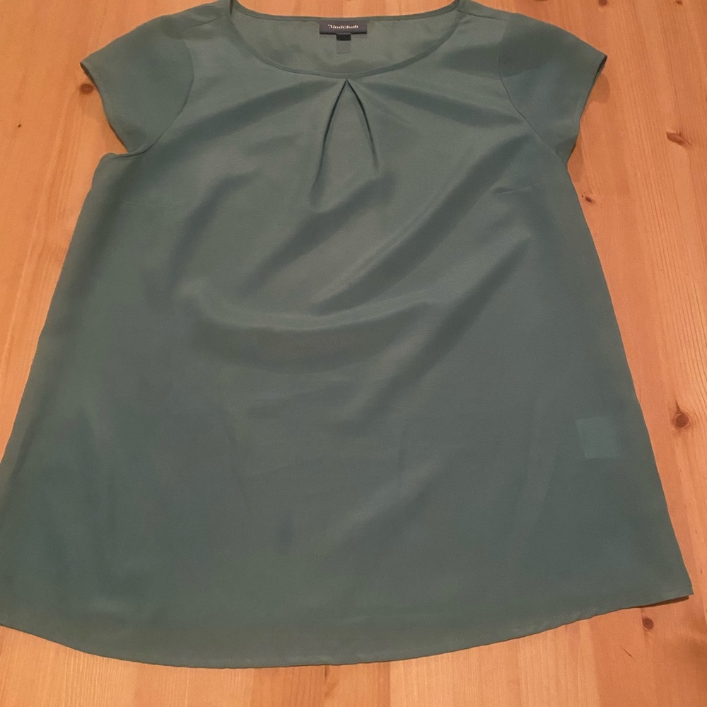 ModCloth Teal Blouse